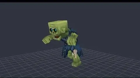 Hytale Model Maker - Zombi Animasyonu
